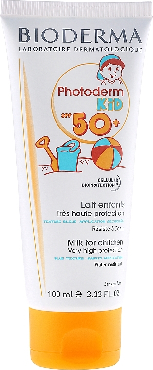 Kids Sunscreen Milk - Bioderma Photoderm Kid Lait Solaire Enfants SPF 50+ — photo N3