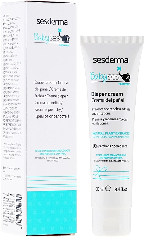 Diaper Cream - Sesderma Laboratories Babyses Diaper Cream — photo N1