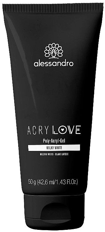 Poly-Acryl-Gel - Alessandro International AcryLove Poly-Acryl-Gel Milky White (tube) — photo N1