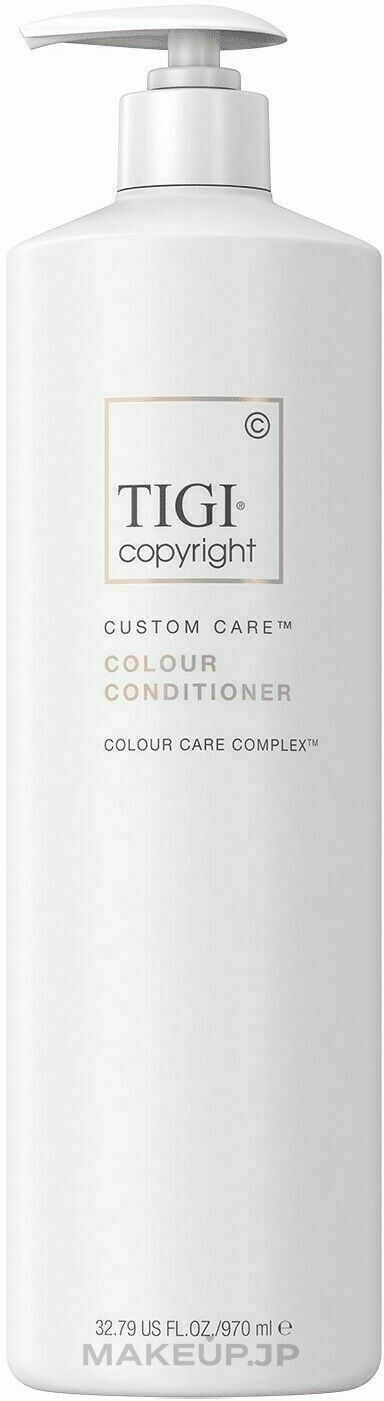 Color-Treated Hair Conditioner - Tigi Copyright Custom Care Colour Conditioner — photo 970 ml