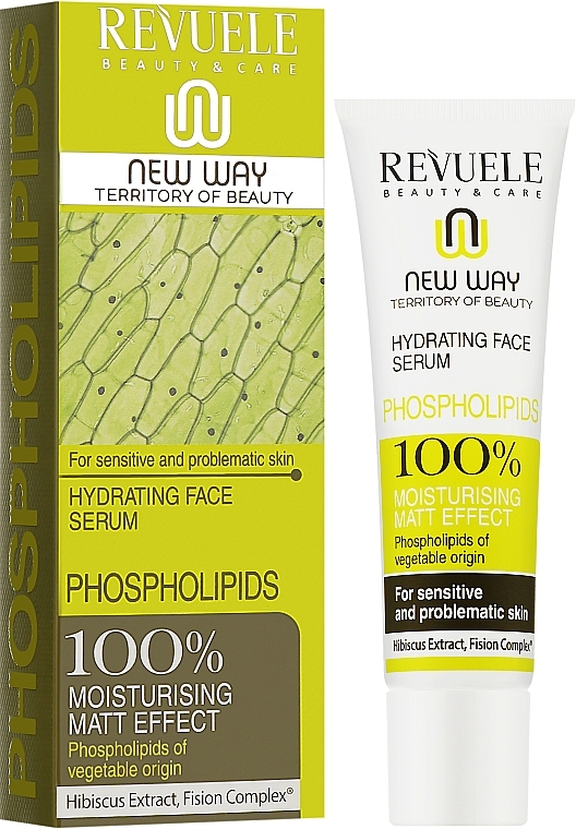 Moisturizing Face Serum - Revuele New Way Hydrating Face Serum Phospholipides — photo N2