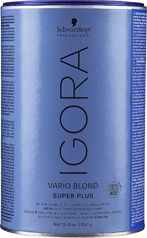 Lightening Powder - Schwarzkopf Professional Igora Vario Blond Super Plus — photo N1