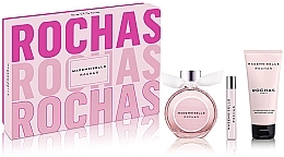 Fragrances, Perfumes, Cosmetics Rochas Mademoiselle Rochas - Set (edp/90ml + b/lot/100ml + edp/7.5ml)