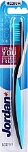 Toothbrush Ultimate You, Medium, black with blue - Jordan Ultimate You Medium — photo N3