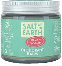 Fragrances, Perfumes, Cosmetics Natural Deodorant Balm - Salt Of The Earth Melon and Cucumber Balm