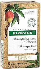 Shampoo Bar for Dry Hair - Klorane Mango Solid Shampoo Bar — photo N2