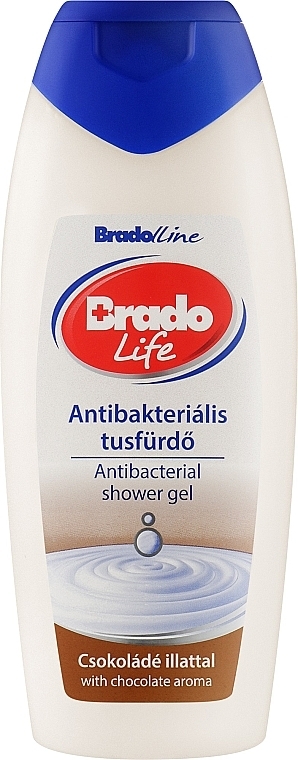 Shower Gel - BradoLine Brado Life Chocolate Antibacterial Shower Gel — photo N1
