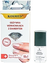 Fragrances, Perfumes, Cosmetics Diamond Powder Nail Conditioner - Kosmed Diamond Nail Protection 10in1