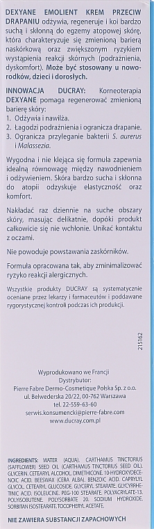 Extra Dry and Atopic Skin Cream - Ducray Dexyane Creme Emolliente Anti-Grattage — photo N12