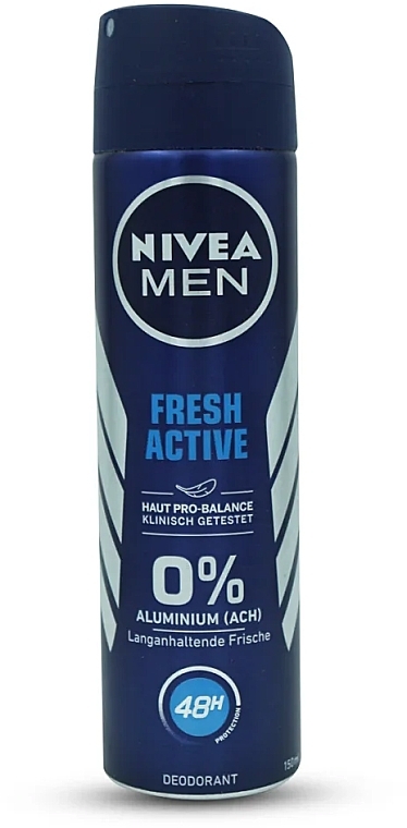 Men Deodorant Spray - Nivea Men Fresh Active — photo N1