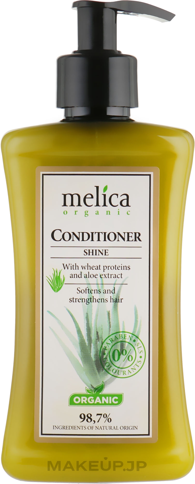 Hair Conditioner "Healthy Shine" - Melica Organic Shine Conditioner — photo 300 ml