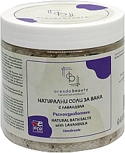 Fragrances, Perfumes, Cosmetics Natural Bath Salt with Lavender - Orenda Beauty