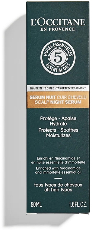 Scalp Night Serum - L'Occitane Serum Nuit Cuir Chevelu Scalp Night Serum — photo N2