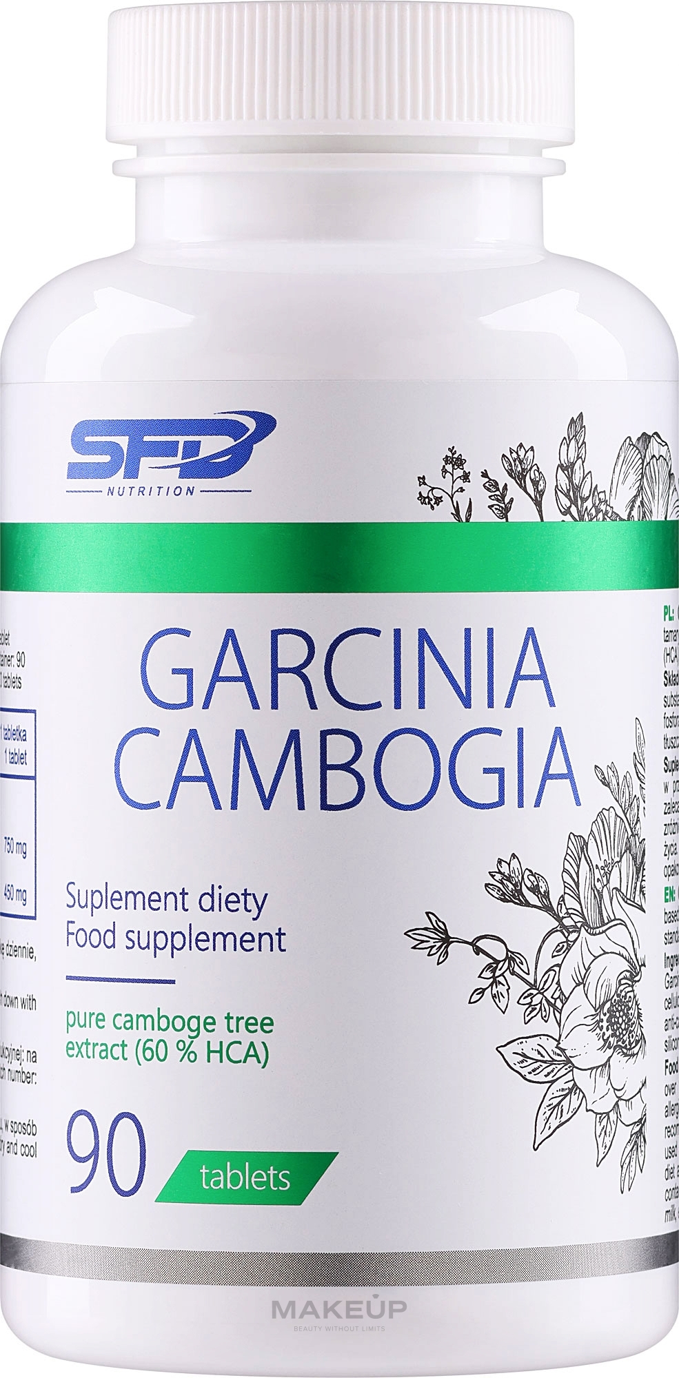 Garcinia Cambogia Dietary Supplement - SFD Nutrition Garcinia Cambogia — photo 90 szt.