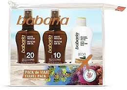 Fragrances, Perfumes, Cosmetics Set - Babaria Travel (oil100ml + oil/100ml + balm/100ml)