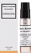 GIFT! Panouge Datura Amaretti - Eau de Parfum (sample) — photo N1