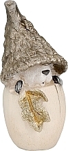 Fragrances, Perfumes, Cosmetics Decorative Candle "Dwarf", golden, 16x6 cm - Artman