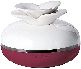 Fragrances, Perfumes, Cosmetics Porcelain Diffuser without Filler - Millefiori Milano Air Design Red Flower