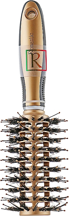 Round Hair Styling Brush, CR/RR-4020, golden - Christian — photo N2