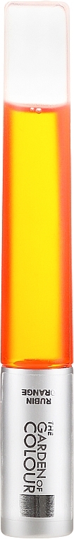 Nail & Cuticle Oil, in stick - Silcare The Garden Of Colour Rubin Orange — photo N1