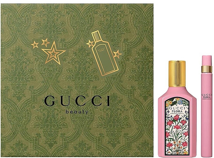 Gucci Flora Gorgeous Gardenia - キット (edp/50ml + edp/mini/10ml)	 — photo N1