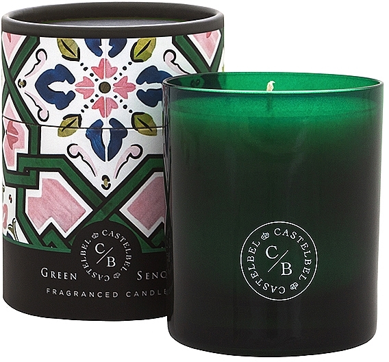 Scented Candle - Castelbel Portuguese Tiles Green Sencha Aromatic Candle — photo N1