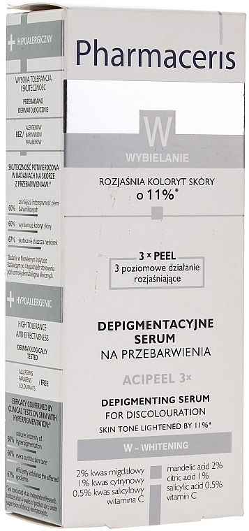 Intensive Depigmentation Facial Serum - Pharmaceris W Depigmentation Serum — photo N2