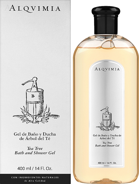 Tea Tree Bath & Shower Gel - Alqvimia Tea Tree Bath And Shower Gel — photo N2