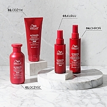 Shampoo for All Hair Types - Wella Professionals Ultimate Repair Shampoo With AHA & Omega-9 — photo N3