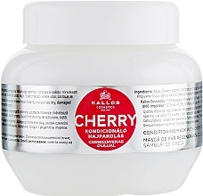 Cherry Extract Hair Mask - Kallos Cosmetics Hair Cherry Mask — photo N1