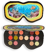 Eyeshadow Palette - Makeup Revolution Disney & Pixar’s Finding Nemo Sherman Shadow Palette — photo N4