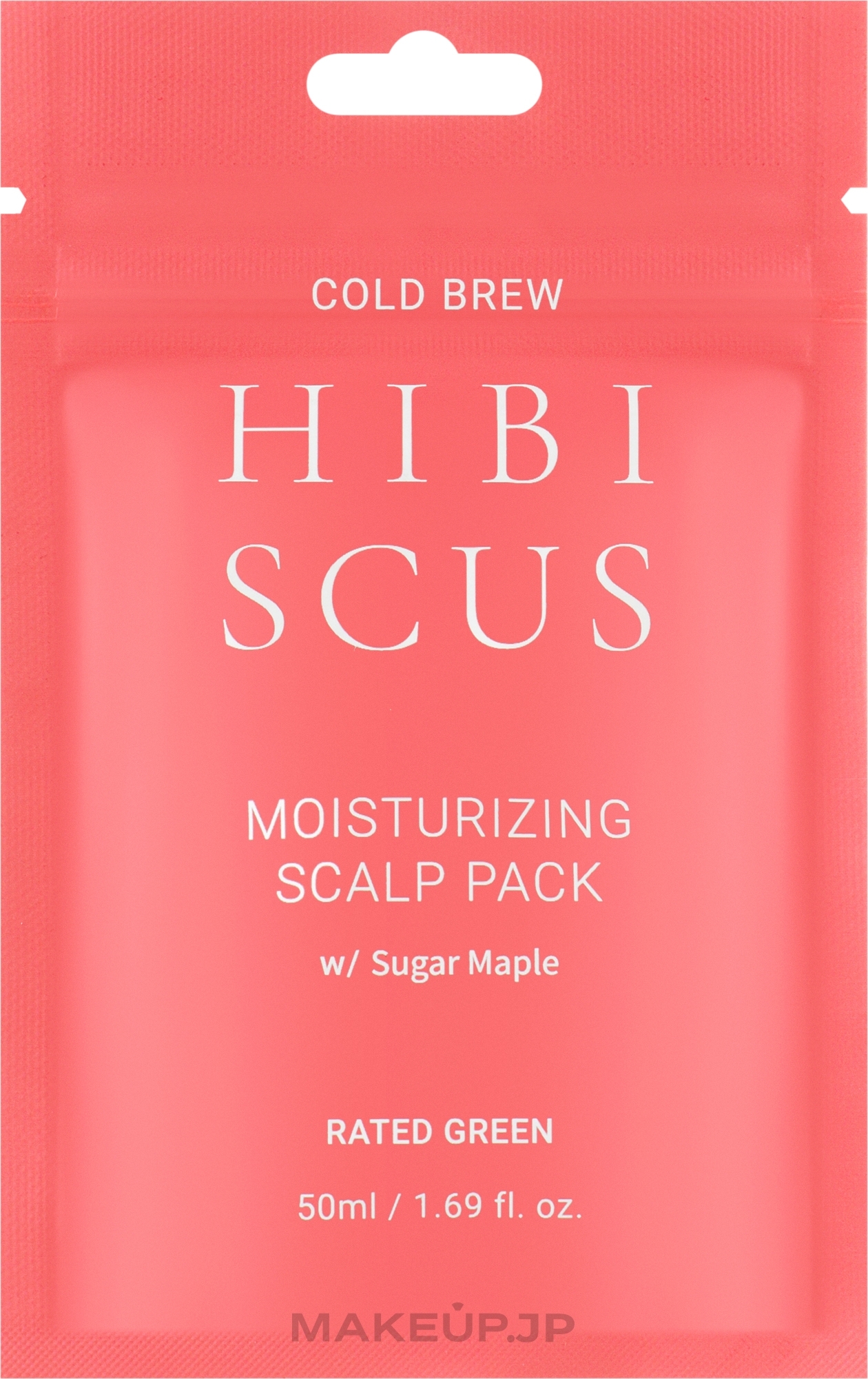 Moisturizing Hibiscus Scalp Mask - Rated Green Cold Brew Hibiscus Moisturizing Scalp Pack — photo 50 ml