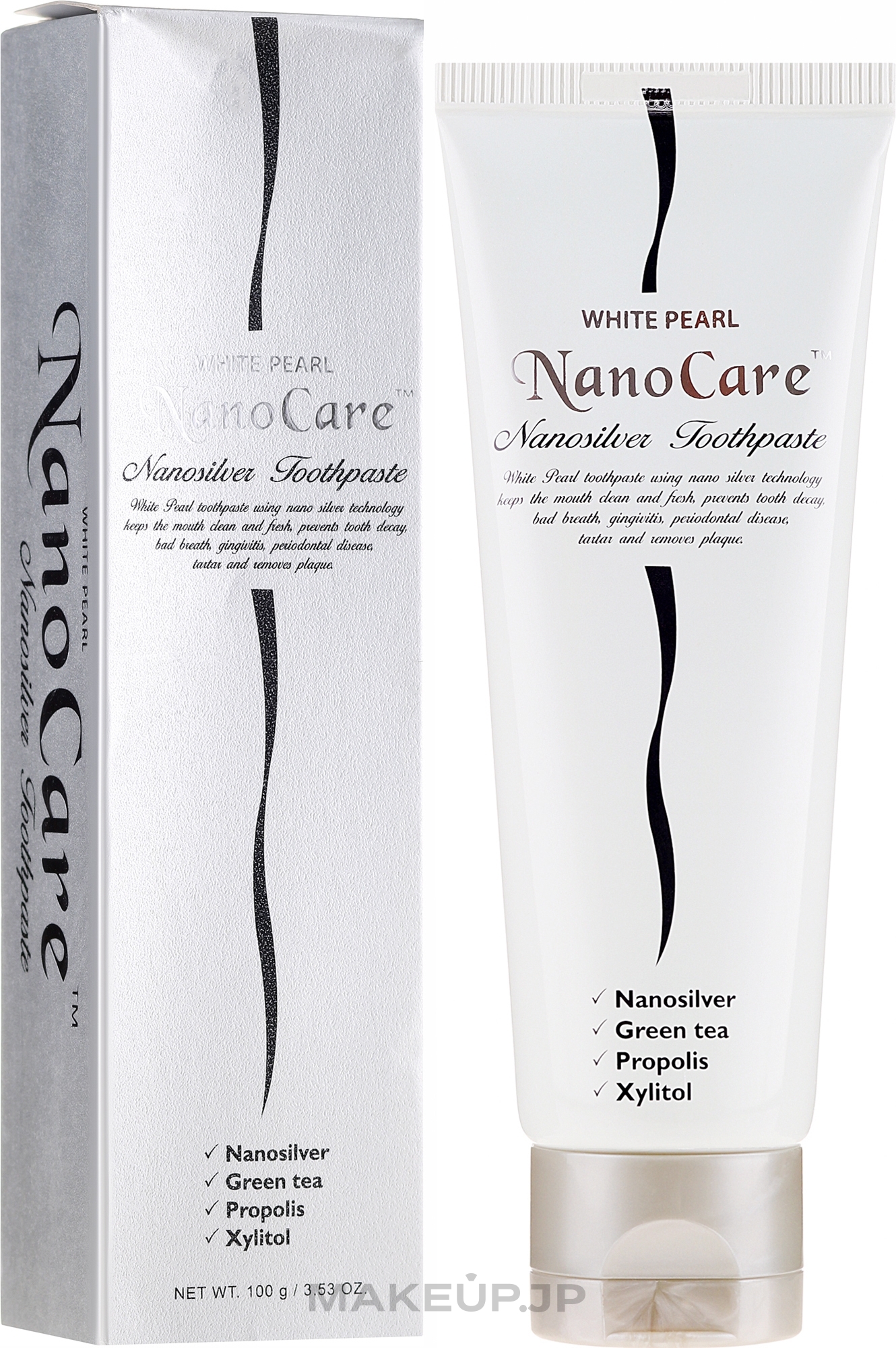 Toothpaste "Nanosilver" - VitalCare White Pearl NanoCare Toothpaste — photo 100 ml