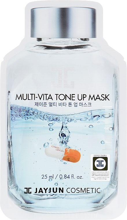 Sheet Face Mask with Vitamin Complex - Jayjun Multi-Vita Tone Up Mask — photo N1