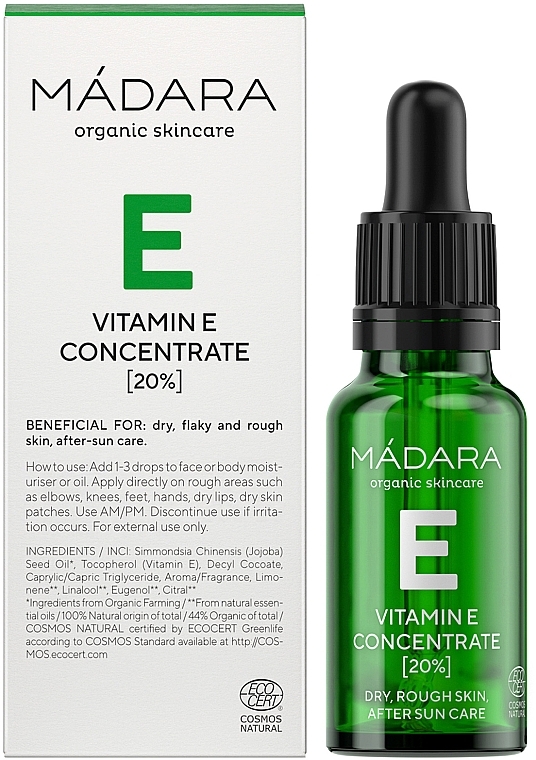 Dry Skin Vitamin E Concentrate - Madara Cosmetics Vitamin E Custom Active — photo N1