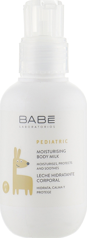 Baby Moisturizing Body Milk - Babe Laboratorios Moisturising Body Milk Travel Size — photo N2