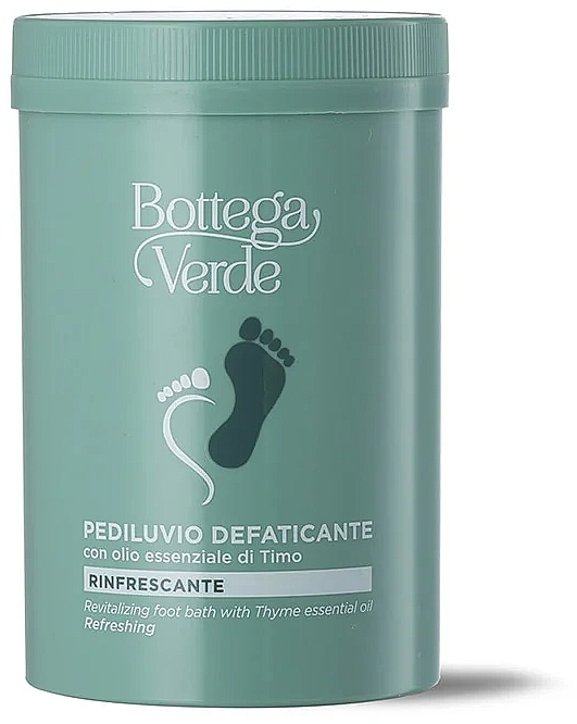 Revitalizing Foot Bath with Thyme Essential Oil - Verde Revitalizing Foot Bath — photo N1