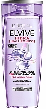 Fragrances, Perfumes, Cosmetics Moisturizing Shampoo - L'Oreal Paris Elvive Hidra Hyaluronic Moisture Boosting Shampoo