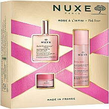 Bundle - Nuxe Pink Fever (oil/50ml+ micel/water/100ml + lip/balm/15g) — photo N1