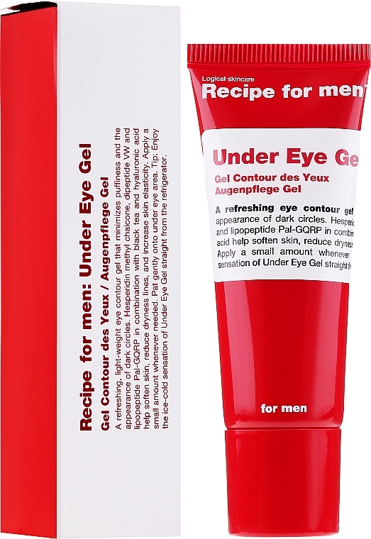 Eye Gel - Recipe For Men Under Eye Gel — photo N2