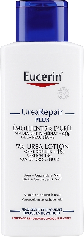 Light Moisturizing Body Lotion for Dry Skin - Eucerin UreaRepair PLUS Lotion 5% Urea — photo N11