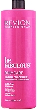 Fragrances, Perfumes, Cosmetics Cleansing Shampoo for Normal & Thick Hair - Revlon Professional Be Fabulous Daily Care Shampoo