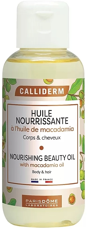 Body and Hair Oil - Calliderm Huile Nourishing Macadamia — photo N1