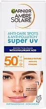 Face Fluid - Garnier Ambre Solaire Sensitive Advanced Face UV Face Fluid SPF50+ — photo N13