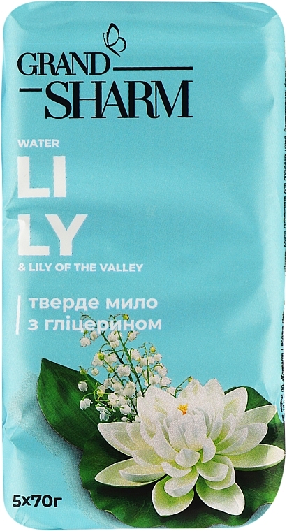 Toilet Soap "Lily of the Valley & Water Lily" - Soap Traditions Grand Charm — photo N1