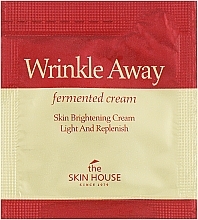 Fragrances, Perfumes, Cosmetics Anti-Aging Fermented Cream - The Skin House Wrinkle Away Fermented Cream (sample)