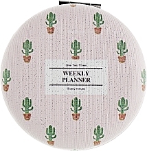 Fragrances, Perfumes, Cosmetics Cosmetic Mirror "Weekly Planner", pink - SPL