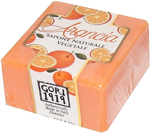 Orange Soap - Gori 1919 Orange Natural Vegetable Soap — photo N1