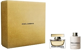 Fragrances, Perfumes, Cosmetics Dolce & Gabbana The One - Set (edp/75ml + b/lot/100ml)