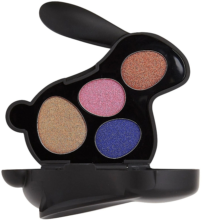 Eyeshadow Palette - I Heart Revolution Bunny Liquorice Palette — photo N3